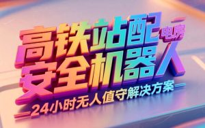 高铁站配电房安全机器人24小时无人值守解决方案