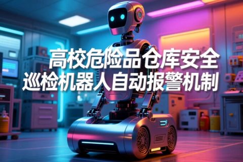 高校危险品仓库安全巡检机器人自动报警机制